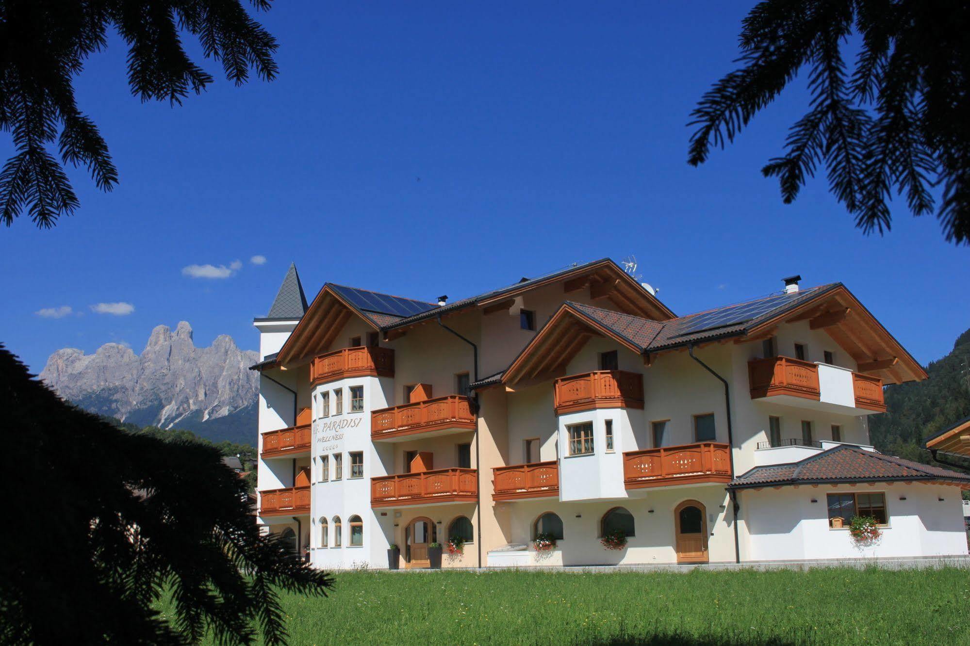 Hotel Garni Paradisi - Wellness & Spa Mezzano Luaran gambar